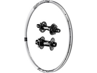 Reverse Wheelset Black-ONE 26" Singlespeed RW 135/10 mm, FW Ø15 mm black/silver
