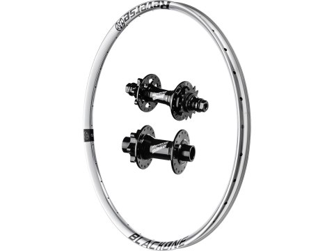 Reverse Wheelset Black-ONE 26" Singlespeed RW 135/10 mm, FW Ø15 mm black/silver