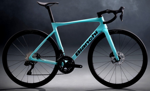 Rower Bianchi Specialissima Comp 105Di2 5034 VPAL Celeste 57 cm