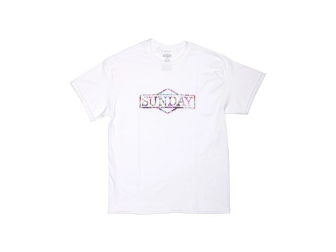 Sunday T-Shirt Wallflower L, white