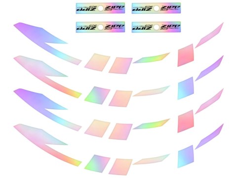 ZIPP Decal Kit 303 silver foil, single wheel