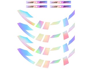 ZIPP Decal Kit 808 silver foil, single wheel