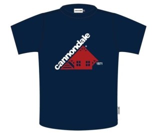 CANNONDALE LIFESTYLE T-SHIRT HERITAGE BLU/RED/WHT