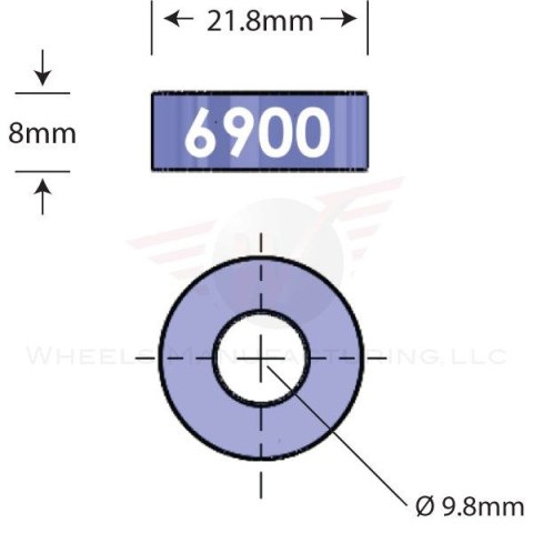 Kształtka Do Serwisu Łożysk WheelsMFG 6900