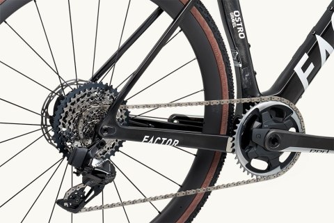 Rama FACTOR (Zestaw Premium) OSTRO GRAVEL UDH Disc k. Gloss UD, r. 56