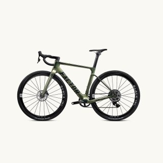 Rama FACTOR (Zestaw Premium) OSTRO GRAVEL UDH Disc k. Olive Green, r. 54