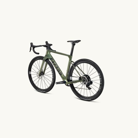 Rama FACTOR (Zestaw Premium) OSTRO GRAVEL UDH Disc k. Olive Green, r. 54