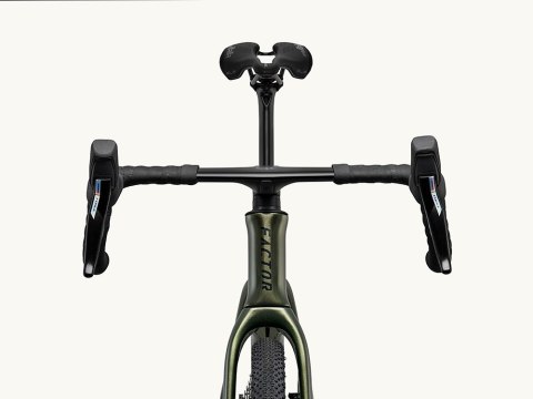 Rama FACTOR (Zestaw Premium) OSTRO GRAVEL UDH Disc k. Olive Green, r. 54