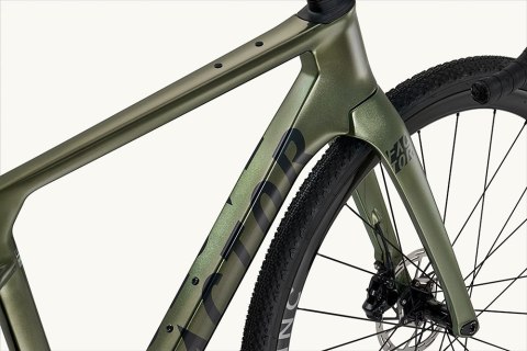 Rama FACTOR (Zestaw Premium) OSTRO GRAVEL UDH Disc k. Olive Green, r. 54