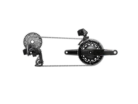 SRAM Kit FORCE AXS 2-fach, ohne Kurbel,hydr.,36T Schaltwerk inkl. 160mm DISC, Flatmount
