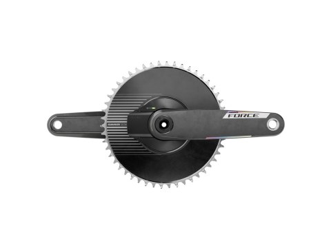 SRAM Kurbelgarnitur Quarq Force Aero E1 165mm, 50T ohne Innenlager, DUB
