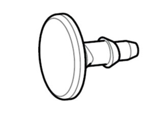 CANNONDALE M4 Fd Plug Grommets Qty10 (K32114)