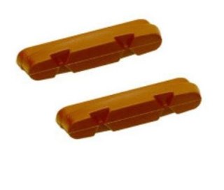 Fibrax wsuwki szosa CAMPAGNOLO brąz