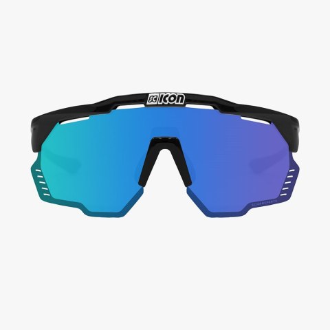 Okulary SCICON AEROSHADE KUNKEN Black Gloss - SCNPP Multimirror Blue Racing Edition