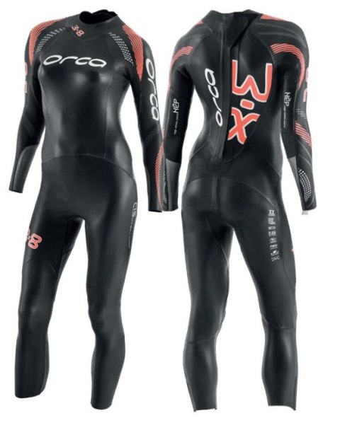 Orca pianka damska 3.8 ENDURO FULLSLEEVE L czarny