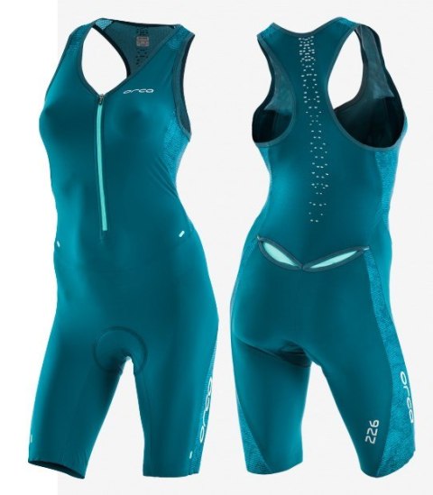 Orca strój startowy damski 226 KOMPRESYJNY S/10 niebieski