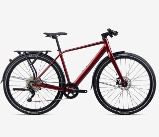 Orbea rower elektryczny VIBE H30 EQ L Metallic Dark Burgundy Red