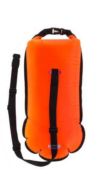 Orca akcesoria bojka bezpieczeństwa pomarańczowa z komorą wodoszczelną