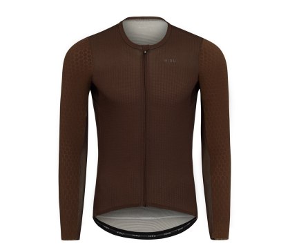 Orbea HIRU LAB męska AERO LS koszulka XXXL MOKA