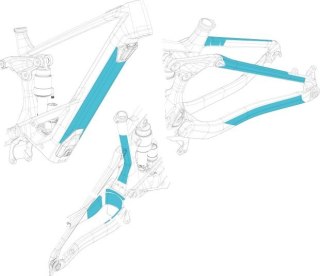 Orbea serwis naklejka ochronna transparentna mat WILD 2023