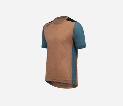 Orbea HIRU koszulka męska ADVANCED Merino M SAND