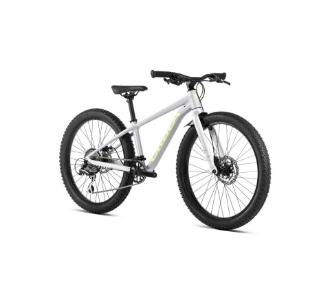 Orbea rower dziecięcy MX 24 TEAM DISC Silver - Lime