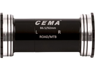 CEMA BB86-BB92 for Shimano Ceramic - SG3 - COATED black, W: 86,5/92 x ID: 41 mm