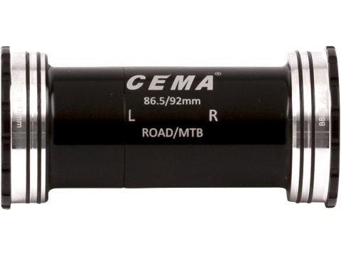 CEMA BB86-BB92 for Shimano Ceramic - SG3 - COATED black, W: 86,5/92 x ID: 41 mm