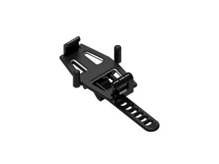 Lezyne CNC Phone Mount machined aluminum, spring-loaded cl non-slip padding Y19