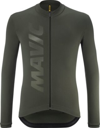 MAVIC MĘSKA KOSZULKA Z DŁUGIM RĘKAWEM AKSIUM THERMO CHRISTMAS GREEN (T000335)