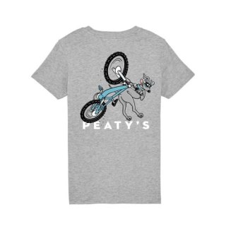 PEATY'S KIDSWEAR TRIKO S KRÁTKÝM RUKÁVEM - CAN CAN / GREY (PKW-25-TEE-CAN-MGH)