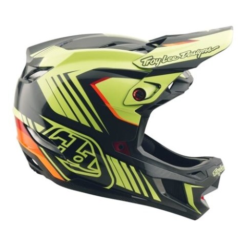TLD KASK D4 POLYACRYLITE QUALIFIER BLACK / YELLOW (17455900)
