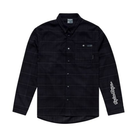 TLD KOSZULA GRIND FLANNEL PLAID CARBON (82765002)