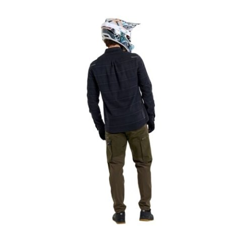 TLD KOSZULA GRIND FLANNEL PLAID CARBON (82765002)