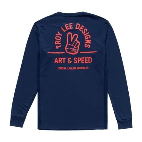 TLD KOSZULKA Z DŁUGIM RĘKAWEM SKYLINE RIDE TEE LOCALS MIDNIGHT (38387100)