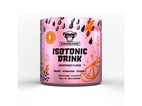 CHIMPANZEE Iso-Drink Grapefruit 600g per can makes 20 portions of prepared drink