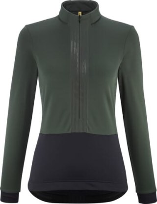 MAVIC DAMSKA KOSZULKA Z DŁUGIM RĘKAWEM KSYRIUM THERMO CHRISTMAS GREEN (T000371)