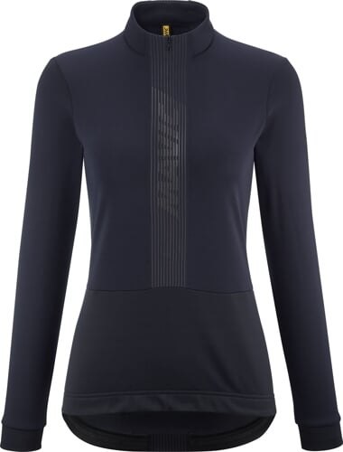MAVIC DAMSKA KOSZULKA Z DŁUGIM RĘKAWEM KSYRIUM THERMO DEEP BLUE BLACK (T000369)
