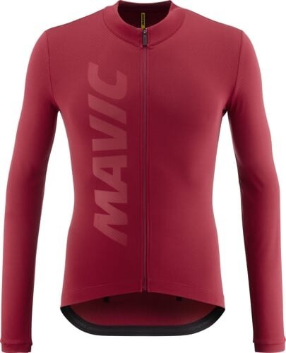 MAVIC MĘSKA KOSZULKA Z DŁUGIM RĘKAWEM AKSIUM THERMO BURGUNDY (T000355)