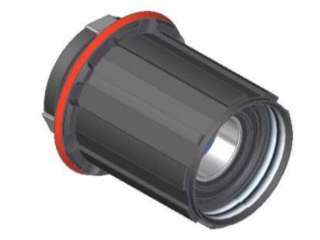 Mahle X20 freehubbody Gen 2 Shim HG black steel