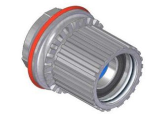 Mahle X20 freehubbody Gen 2 Shim MS silver aluminium