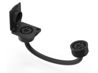 Mahle XS Connecting Port black