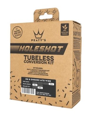 PEATY'S HOLESHOT ZESTAW DO KONWERSJI TUBELESS 37 MM (ENDURO / DH (WIDE)) (PCK-HB2-R37-V42-4)