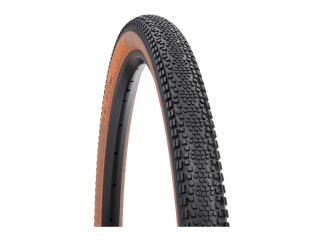 WTB tire Riddler 45 x 700 TCS Light/Fast Rolling 60tpi Dual DNA S black-tan