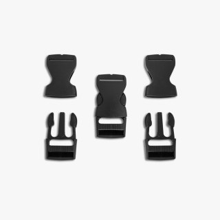 ZESTAW 3 KLAMER 25 MM DO PASKÓW WEWNĘTRZNYCH TORBY AEROCOMFORT 3.0