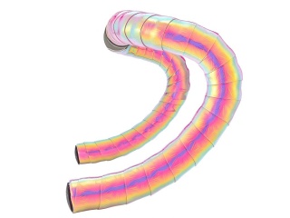 Owijka Supacaz Prizmatik - Opal + Ano Black Plugs