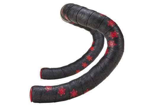 Owijka Supacaz Super Sticky Kush - Galaxy - Red Stars + Ano Red Plugs