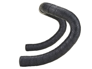 Owijka Supacaz Super Sticky Kush Gravel - Black + Ano Black Plugs