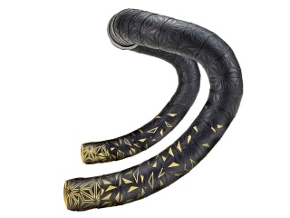 Owijka Supacaz Super Sticky Kush - Star Fade - Gold + Ano Gold Plugs