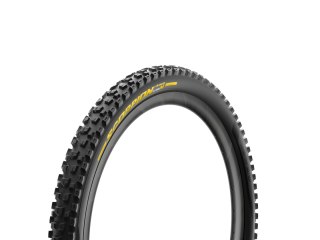 Pirelli Tire Scorpion Race DH M 29 x 2.5, DualWALL+, 60 TPI SmartEVO DH, Yellow label, TLR